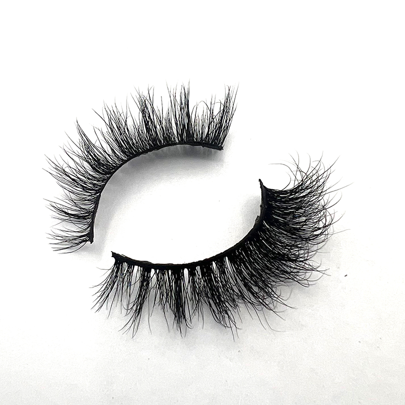 Gold 6138 - 1/5 PAARE 3D Echte Nerz-Wimpern Großhandel