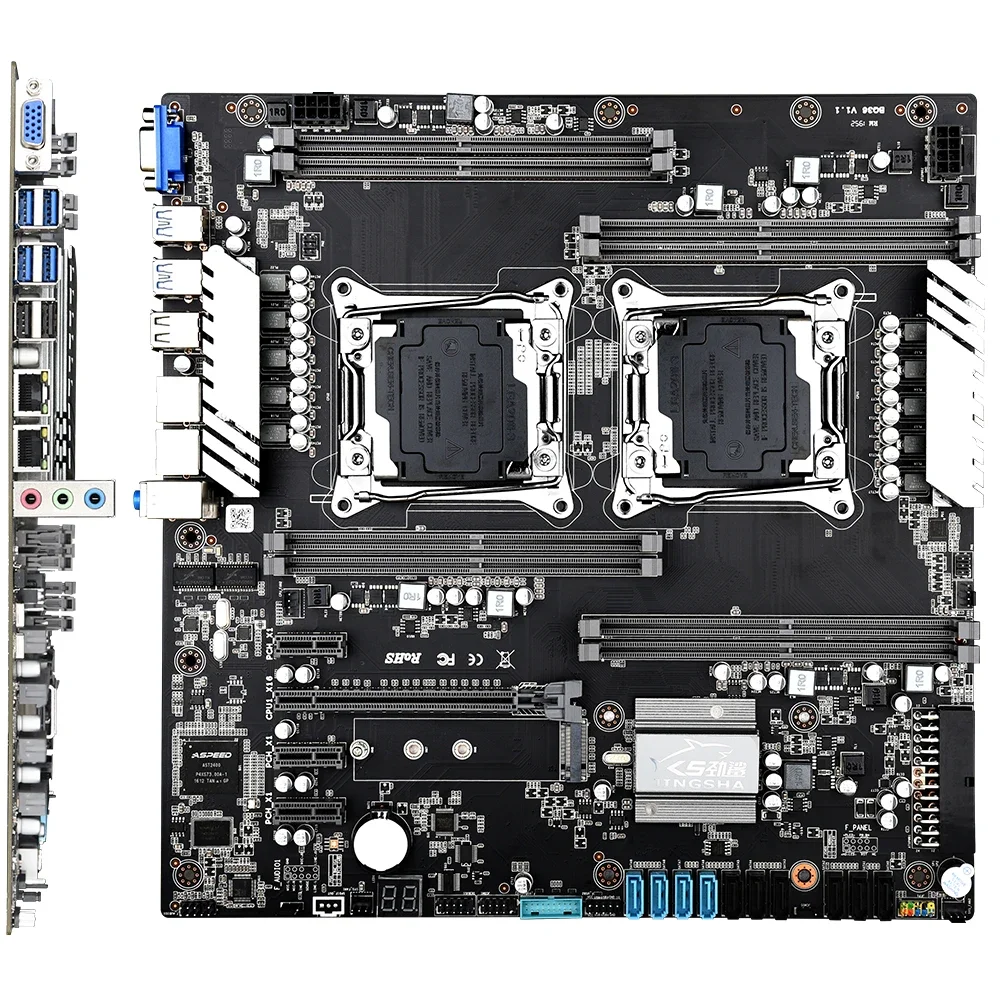 X99 Dual-Motherboard-Set mit 2 – E5 2699 V4 Bewertung und Preis