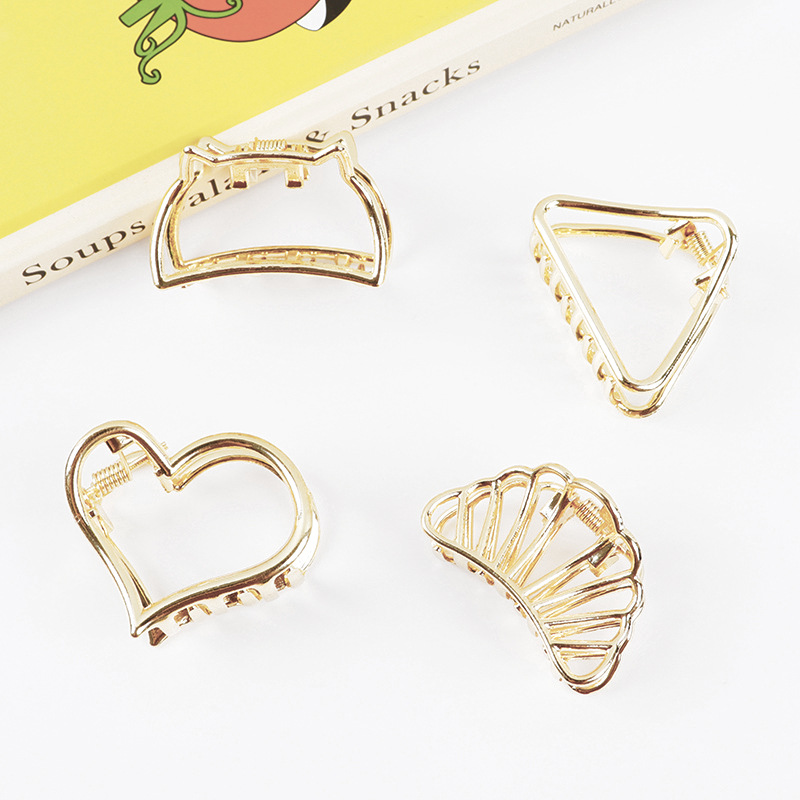 Kleine minimalistische Haarkla – Gold 6138 Bewertung und Preis