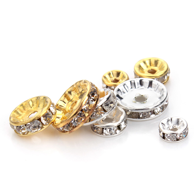 50 stücke 4 6 8 10 12mm Strass – Gold 6138 Bewertung und Preis